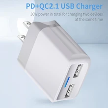 2 порта USB зарядное устройство ЕС США Великобритания штекер светодиодный дисплей 2.1A быстрый мобильный телефон настенное умное зарядное устройство для Iphone samsung Xiaomi планшет