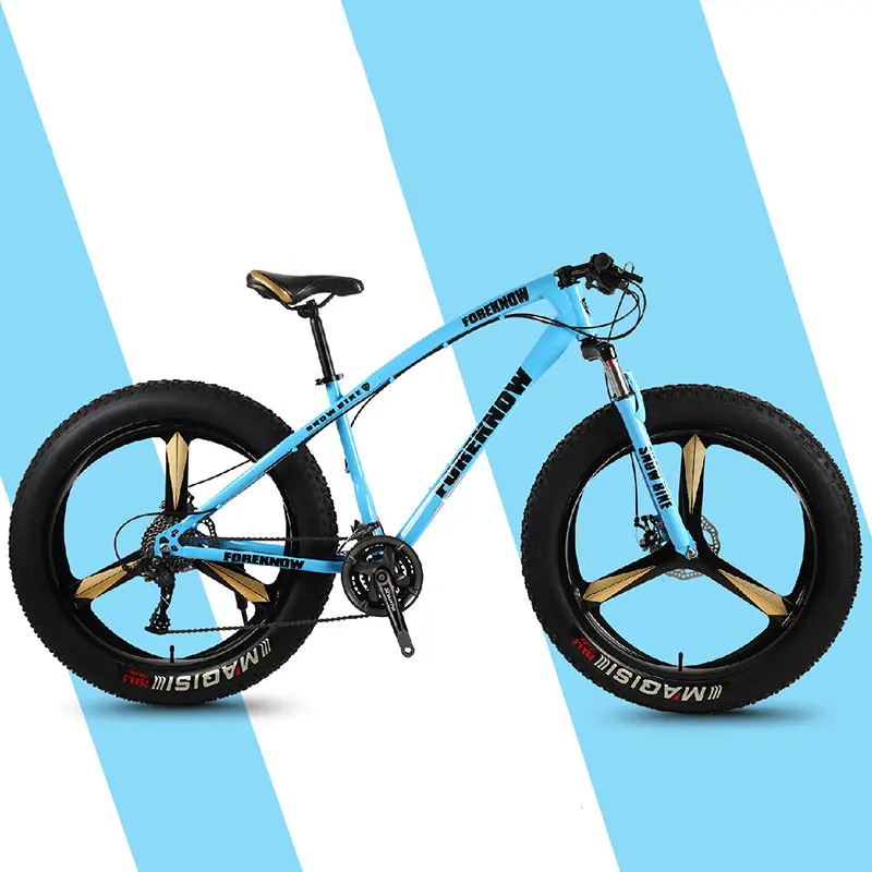 Perfect Bicycle Mountain Bike Three Knife One Wheel Riding Off Road Wide Tires Adult Leisure Speed Male and Female Students 2