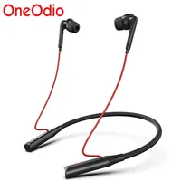 Oneodio-auriculares inalámbricos A16 con banda para el cuello, cascos deportivos con Bluetooth 5,0, resistentes al agua IPX5, con micrófono