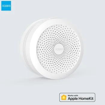 

Original Aqara GateWay Hub Gateway with RGB Led night light work International Edition For Apple Home kit D5