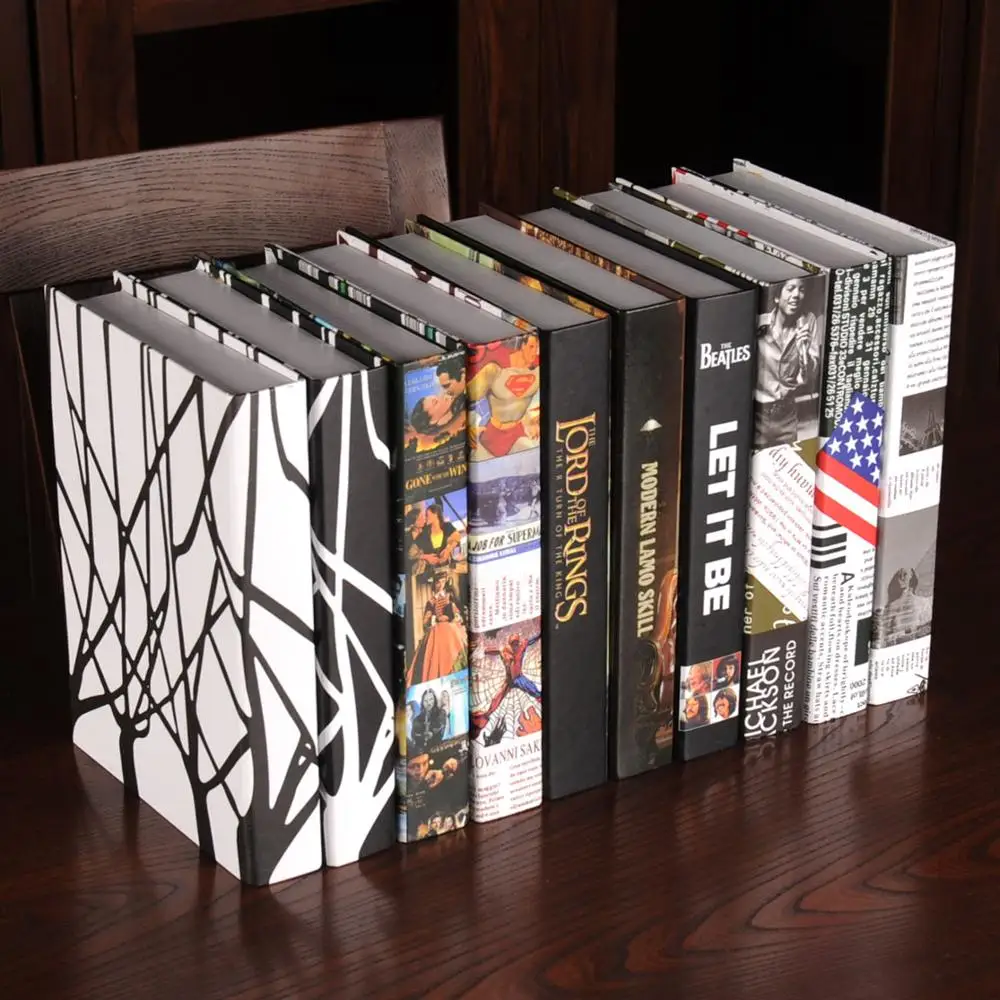 

10pc Book bridal photography study simulation bookcase props simulation fake fake box mold decoration book