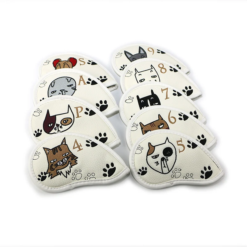 

Cartoon Pictures Golf Club Iron Headcovers