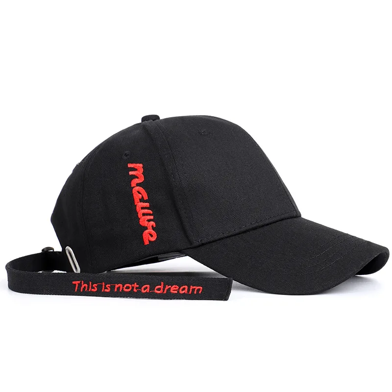 

cap letter This is not a dream cap is black and white