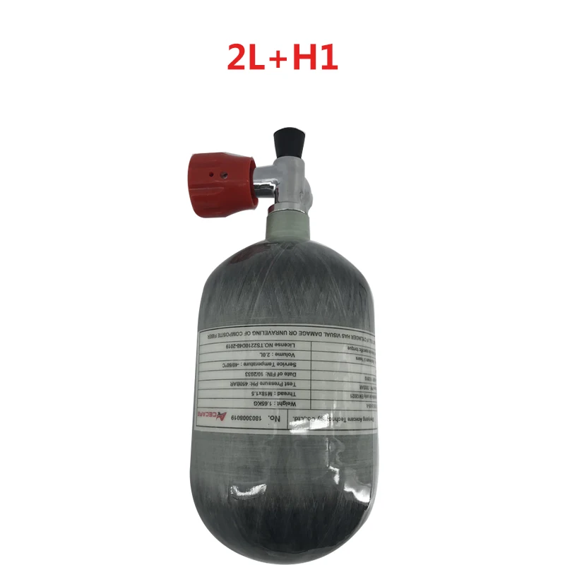 Acecare 2L HPA углеродное волокно Пейнтбольный бак Pcp воздушный пистолет 4500PSI охотничий цилиндр PCP воздушная винтовка/страйкбол ВВС Кондор с клапаном
