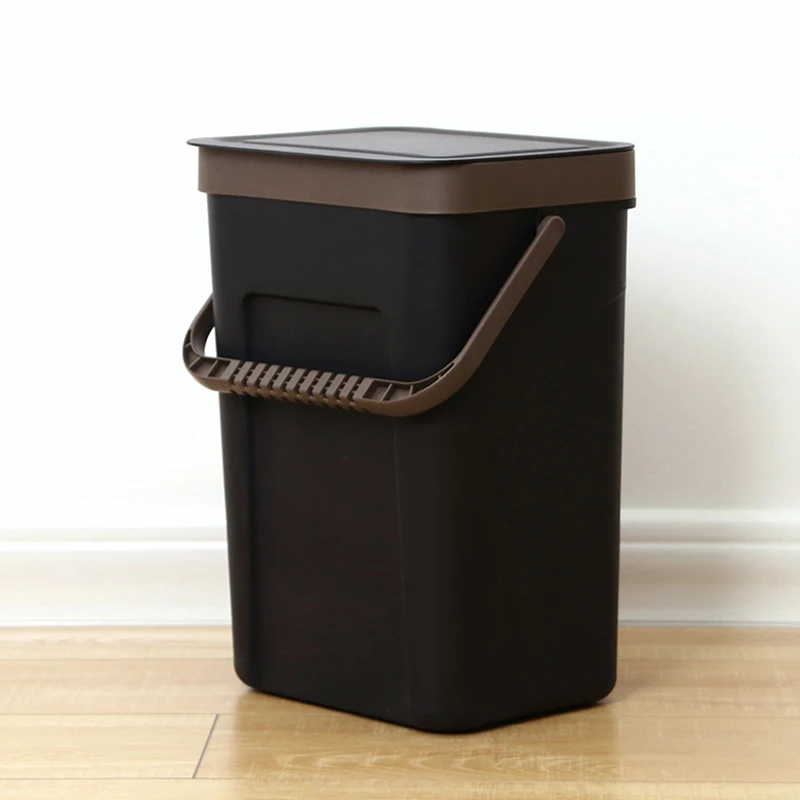 Горячая мусорная корзина, кухонная настенная мусорная корзина, корзина для компоста, мусорная корзина для ванной комнаты J8#3