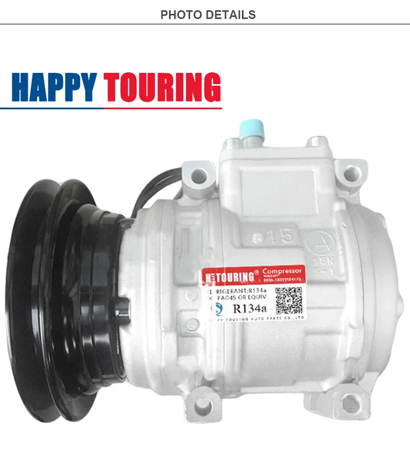 10PA15L A/компрессор кондиционера для Toyota LAND CRUISER 80 HDJ80 HDJ80 4,2 1990-1998 88310-60770 447300-1170 447100-7040 447200-0980