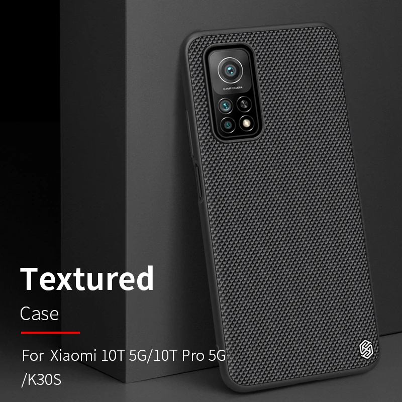 Для Xiaomi Mi 9 Mi10T 5G Nillkin текстурированная нейлоновый чехол для Mi10 Lite mi POCO X3 NFC Задняя