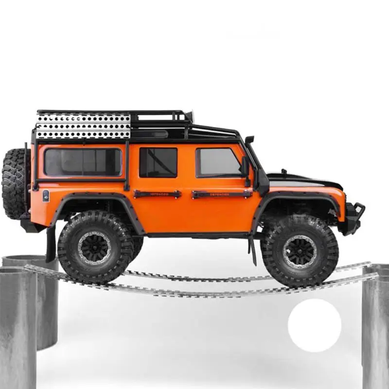 Имитация металлического топливного бака выхлопная труба для 1/10 Traxxas TRX-4 Land Rover RC автомобиля AXYA