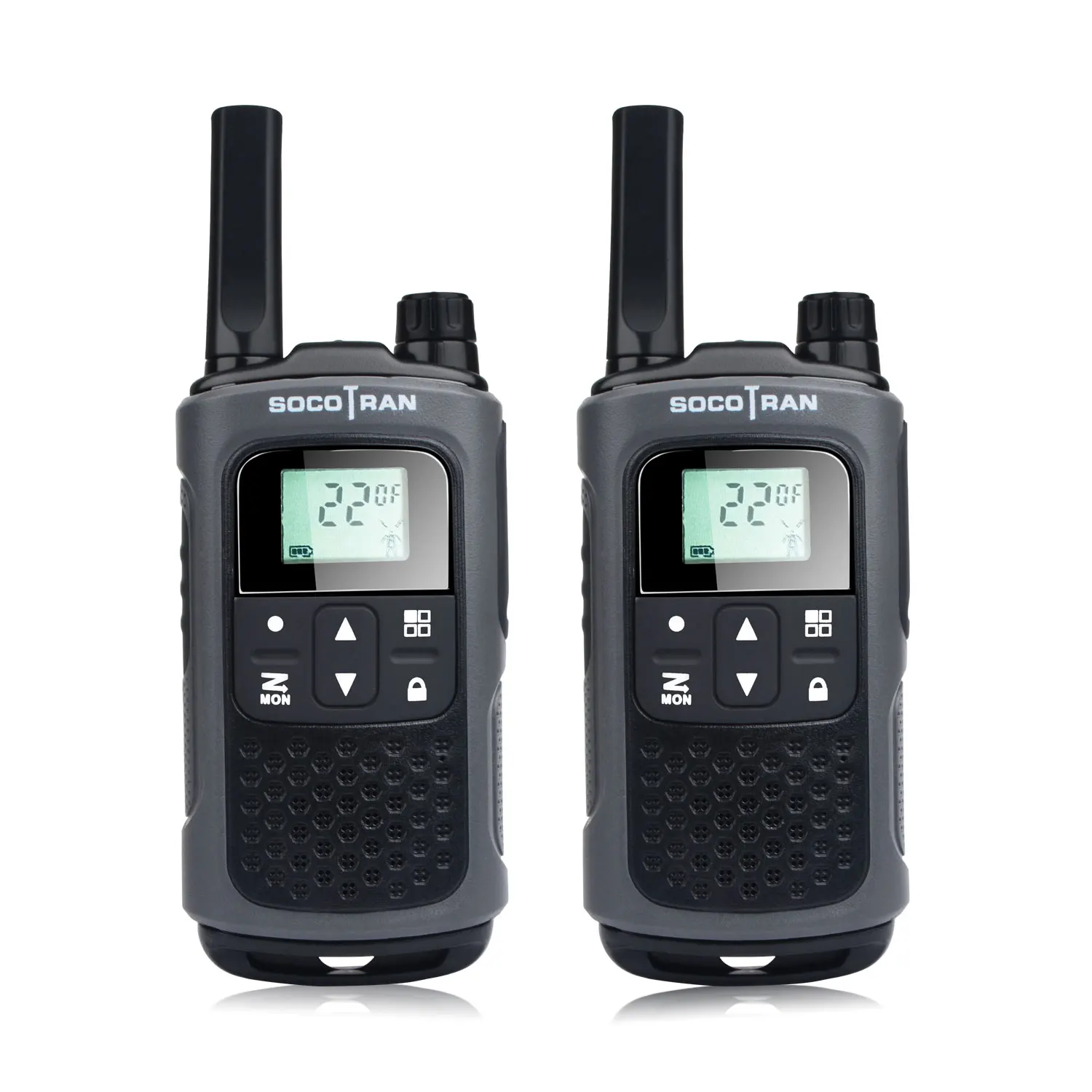 SocoTran PMR 446 License Free Walkie Talkie Scan VOX & Privacy Codes with  Rechargeable Battery Ham 2 Way Radio Adults & Kids Use