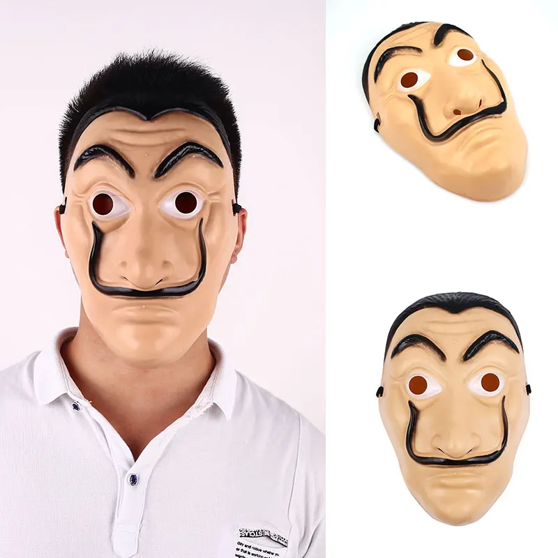 Plastic Headgear Halloween Attire Decorate Environmental Costume Prop Toys Facepiece Creative Cosplay Mask Party Gift