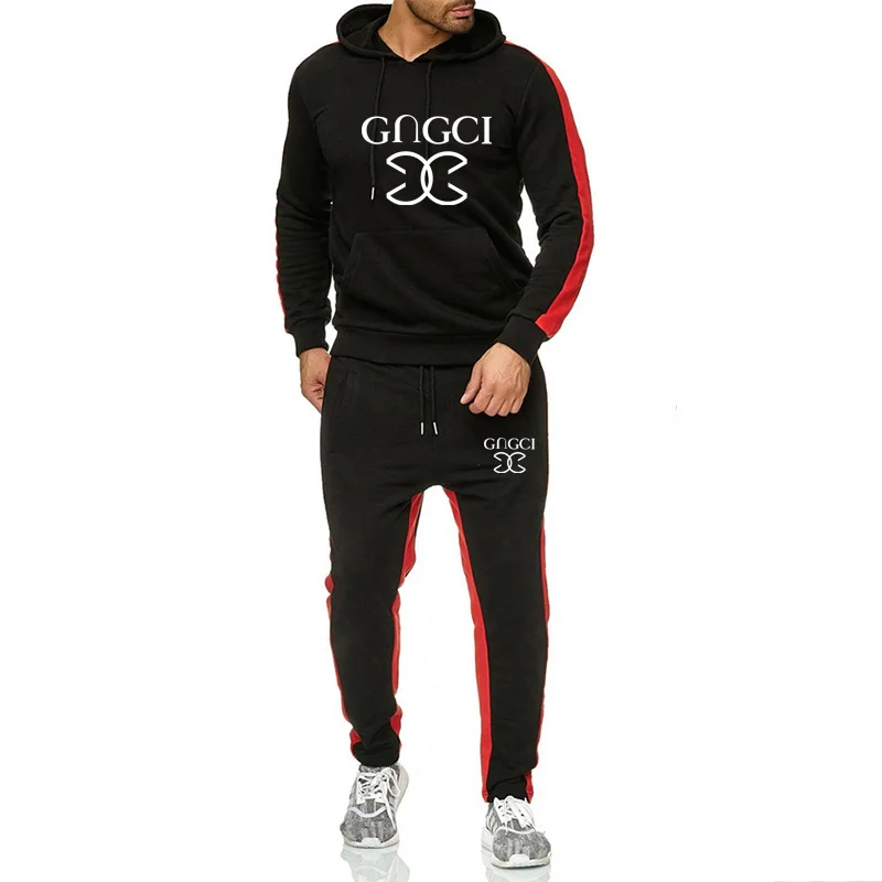 Tracksuit Set Men Sportswear Suit 2020 Autumn Winter Hooded Pullover Sweatshirt Gyms Outfit Hoodies Sweatpants Male 2 Piece Set Tracksuit Set Men Sportswear Suit 2020 Autumn Winter Hooded Pullover Sweatshirt Gyms Outfit Hoodies Sweatpants Male 2 Piece Set