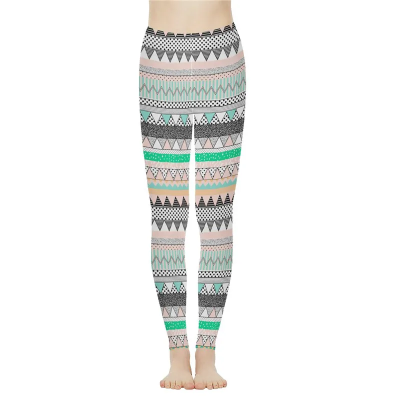 

Women Leggings Aztec Pattern Ladies High Waist Push Up Leggings Plus Size Workout Gym Clothing Slim Fitness Sweatpants Legginsy