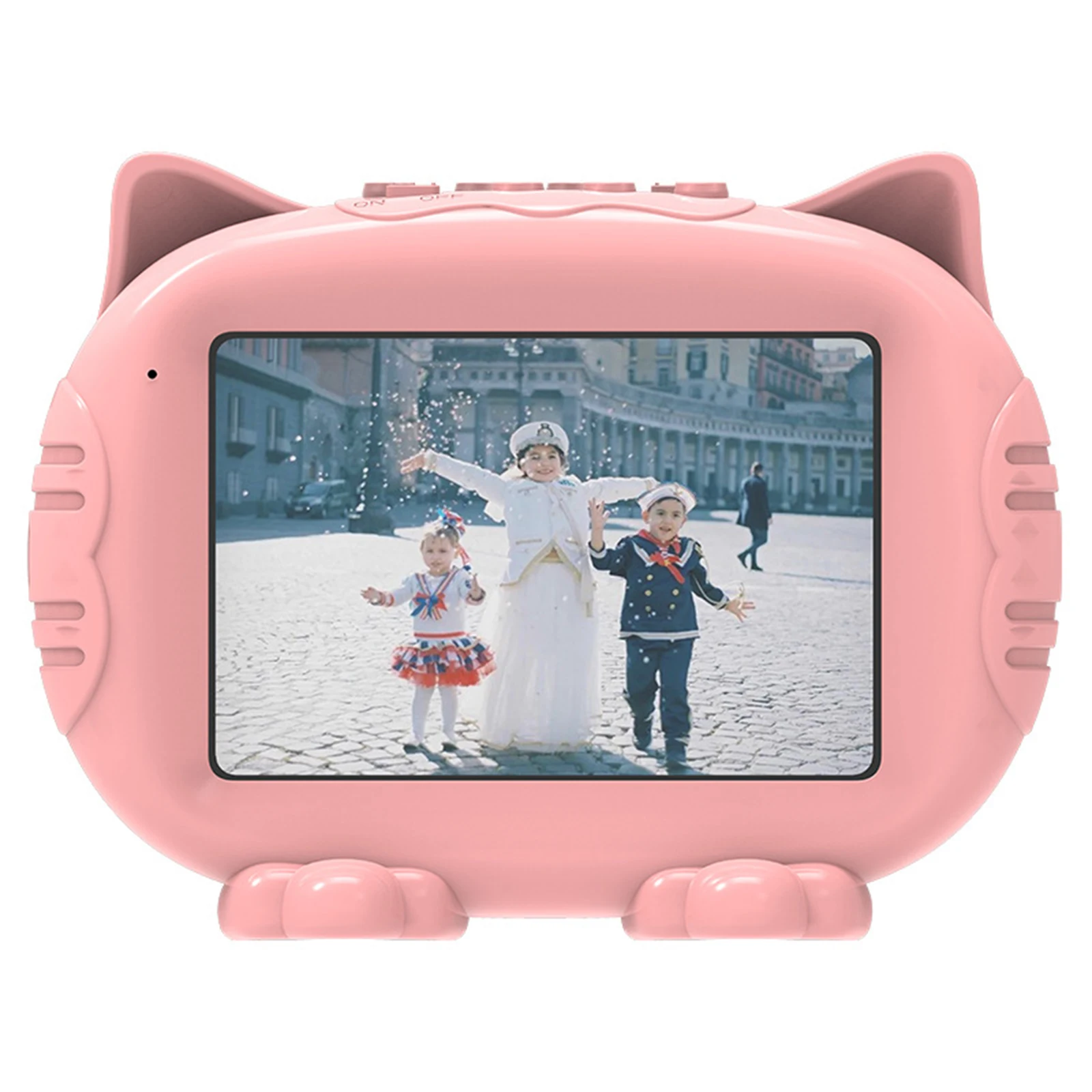 

Photo Frame MP3 Alarm Clock HD Screen Electronic Photo Frame Child ABS Children's 3.5 Inch IPS Screen Children Photo Frame