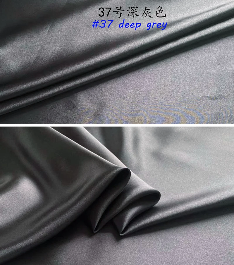 Luxurious Soft Silk Charmeuse Evening Dress Fabric - 100% Pure Mulberry Satin