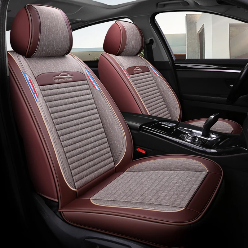 Car Seat Cover Auto Seats Covers for audi a6 c5 c6 c7 4f avant allroad A7 Q3 Q5 Q7 s3 Sq5 jaguar E-