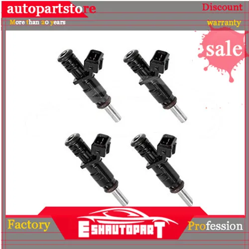 4pcs Fuel Injector Nozzle For AUDI TT 8N 1,8t for Volkswagen GOLF