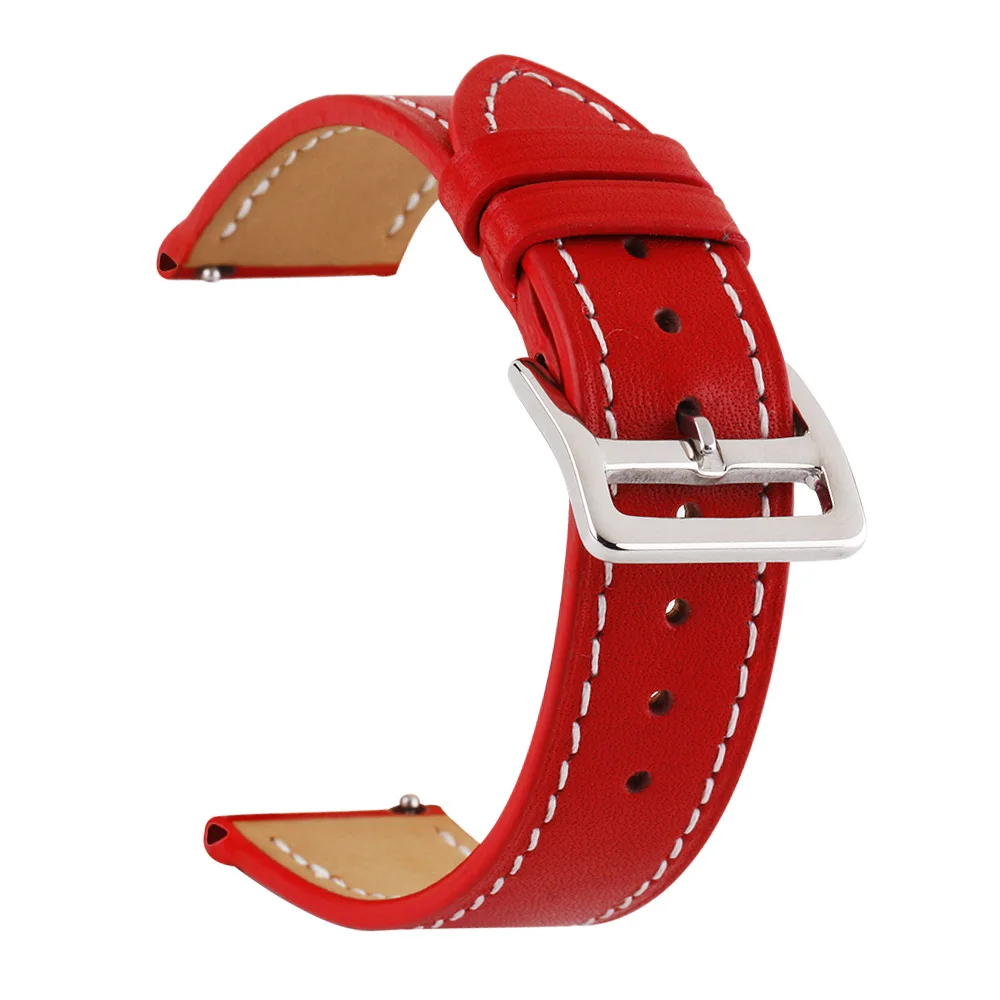 Genuine Leather Replacement Strap for Garmin Vivoactive 4S 4 3Smart wristband for Garmin Venu 2 2s  Watch band 