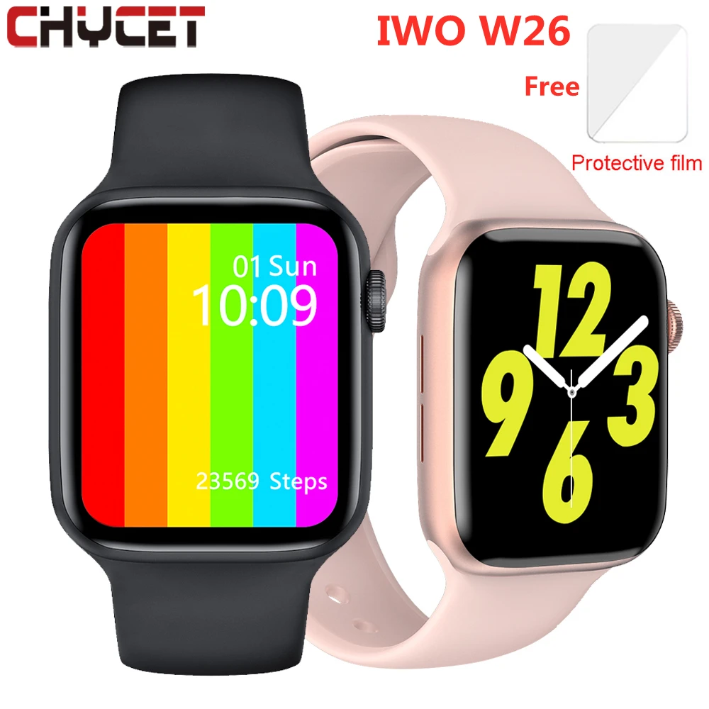 Waterproof Smartwatch ECG Bluetooth Call Iwo W26 Women Monitor-Fitness-Tracker Original