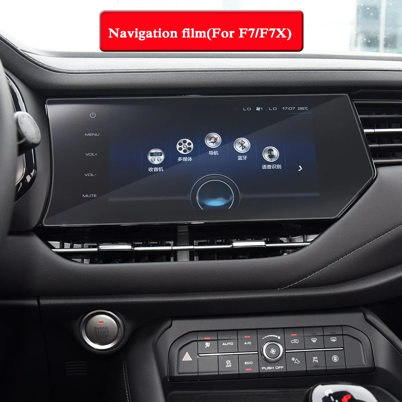 Автомобильный Стайлинг gps навигационный экран Стеклянная Защитная пленка для Great Wall Haval F7/F7X- приборная панель ЖК-экран Автомобильная наклейка