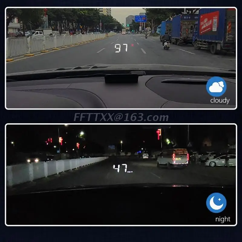 M3 최신 HUD 과속 경고용 디스플레이 와이퍼 프로젝터 알람 시스템, OBD2 모델 자동차 스타일링, 2021