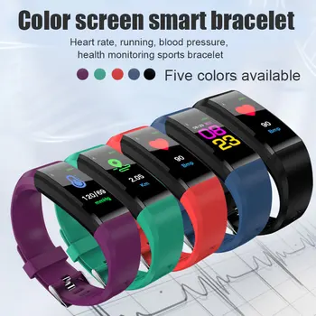 

Fitness Watch Waterproof Smart Fitness Band with Step Counter Calorie Counter Pedometer Watch for Women and Men KQS8