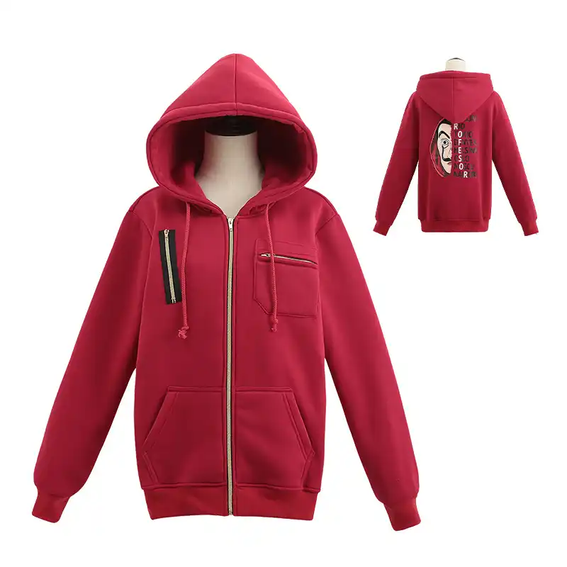 daily paper red hoodie