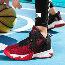Мужские баскетбольные кроссовки Jordan с высоким берцем, дышащие Нескользящие кроссовки, мужские кроссовки Jordan с воздушной амортизацией, уличные теннисные кроссовки
