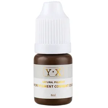 8 мл Краска для бровей пигмент для татуажа Косметика Инструмент Макияж интенсивность искусство Профессиональный нетоксичный легко носить Полупостоянный