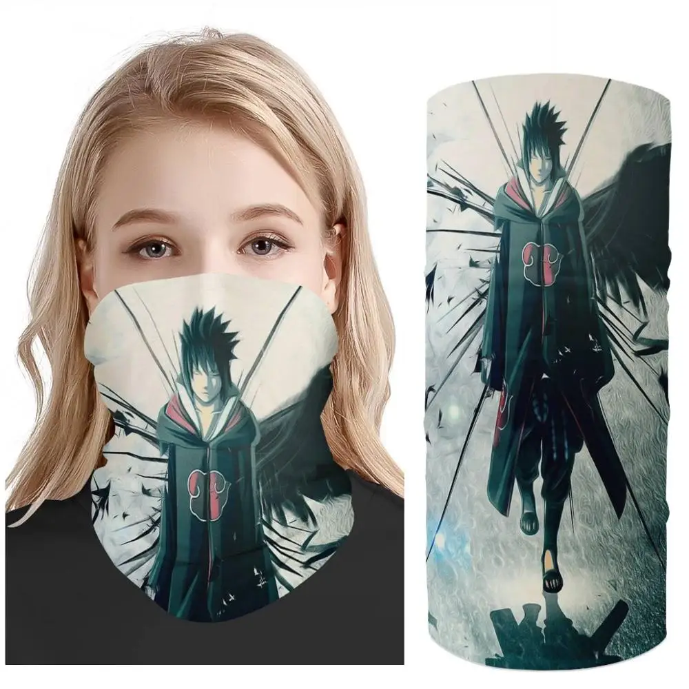 

Naruto Custom pattern Anime Bandana Scarf Motorcycle Dustproof Multifunctional Seamless Tubular Hip-hop Headband Neck Gaite