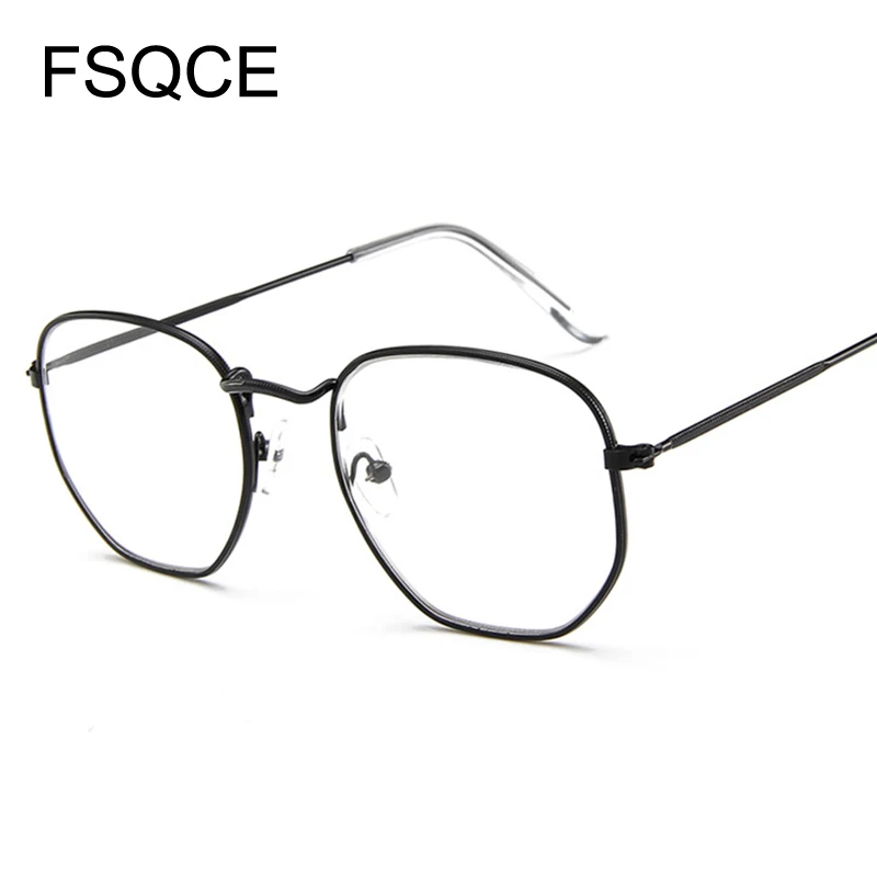 Sunglasses Men Vintage Designer Sunglasses for Women Men Luxury Brand Small Square Frame Eyewear Sun Glasses Shades Oculos - Цвет линз: C4BlackClear