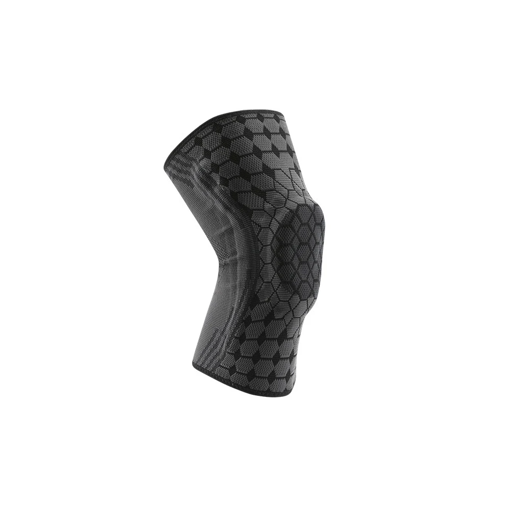 1 Piece Black REXCHI баскетбольные наколенники Силиконовый Мягкий Эластичный Нескользящий коленной Наколенники Brace Поддержка для Фитнес Шестерни протектор для настольного тенниса - Цвет: 1 Piece Black