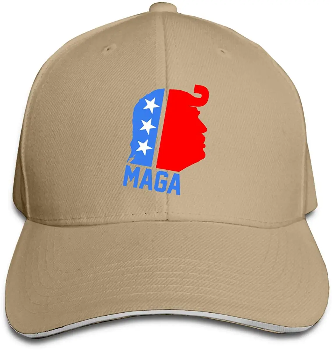 Trumplican MAGA унисекс бейсбольная Кепка Классическая Регулируемая на липучке остроконечная сэндвич Кепка водителя грузовика