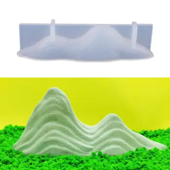 

Crystal Epoxy Resin Mold Rockery Decor Casting Silicone Mould Crafts Making Tool N58F