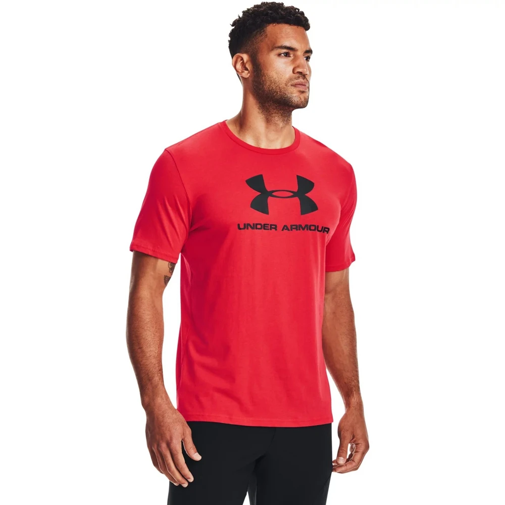 Camiseta Under Armour UA SPORTSTYLE LOGO SS 1329590 601, ropa hombre; Camiseta para hombre; Camisetas de manga Ropa deportiva|Camisetas| - AliExpress