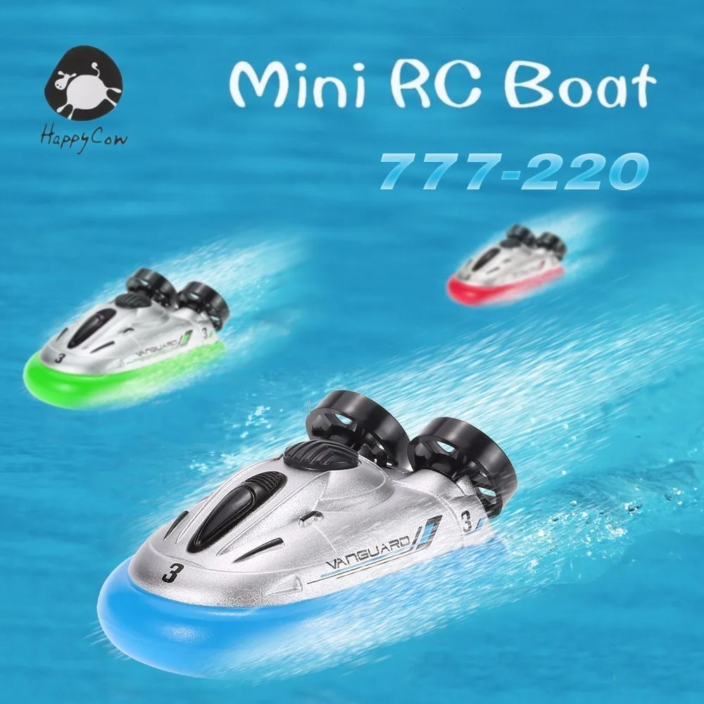 HappyCow 777 220 Mini RC Boats Radio 