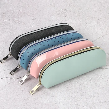 

PU Pencil Bag Simple Large Capacity Stationery Bag School Student Pencilcase Pencil Box Pencil Cases
