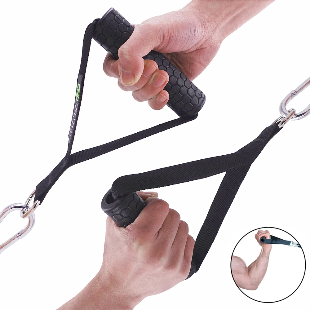 Fitness Home Gym Cable Machines Attachment Crossfit Bodybuilding Muscle Strength Training