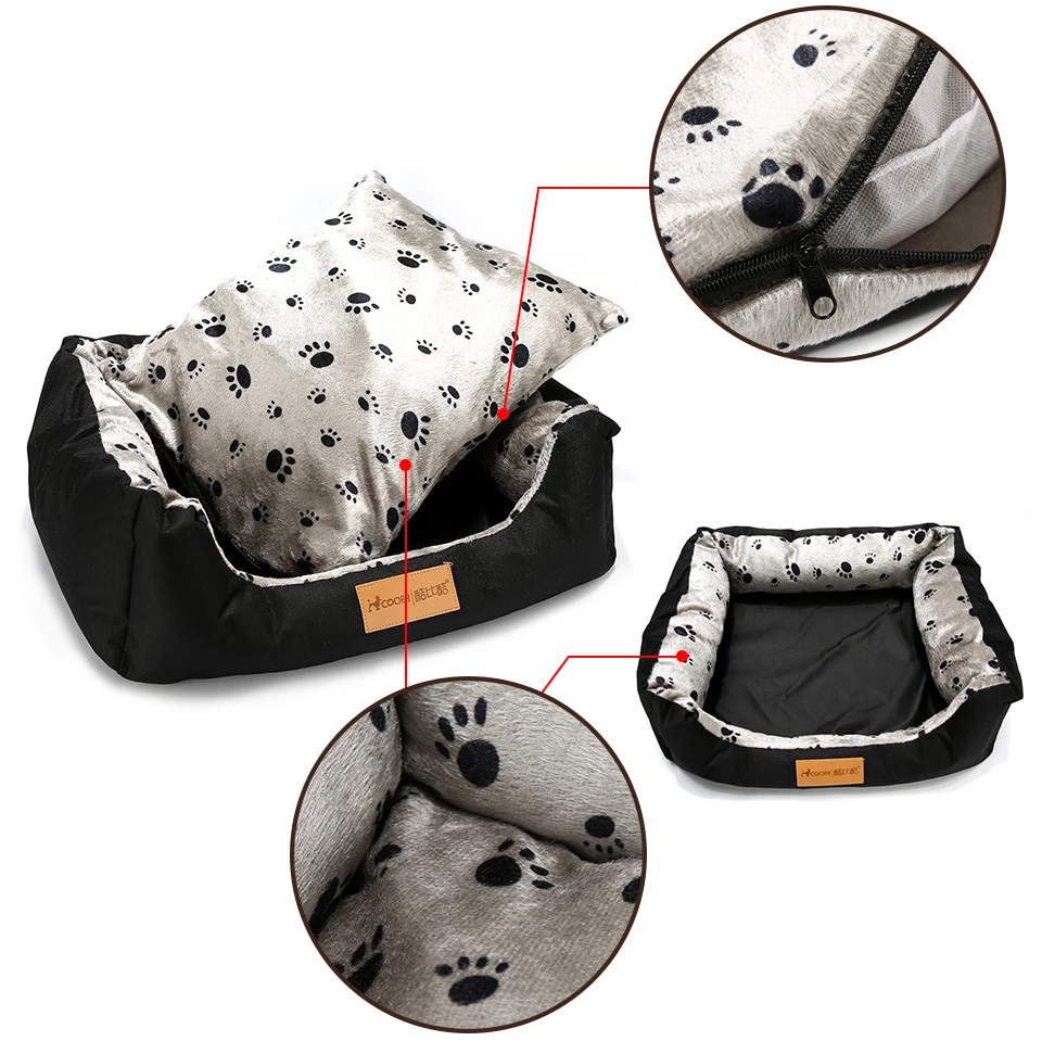 [COOBY] кровать для собак для животных зимний теплый домик для собак для щенков коврик для кошек для морской свинки товары для домашних животных дом для собак товары для кошек COO033