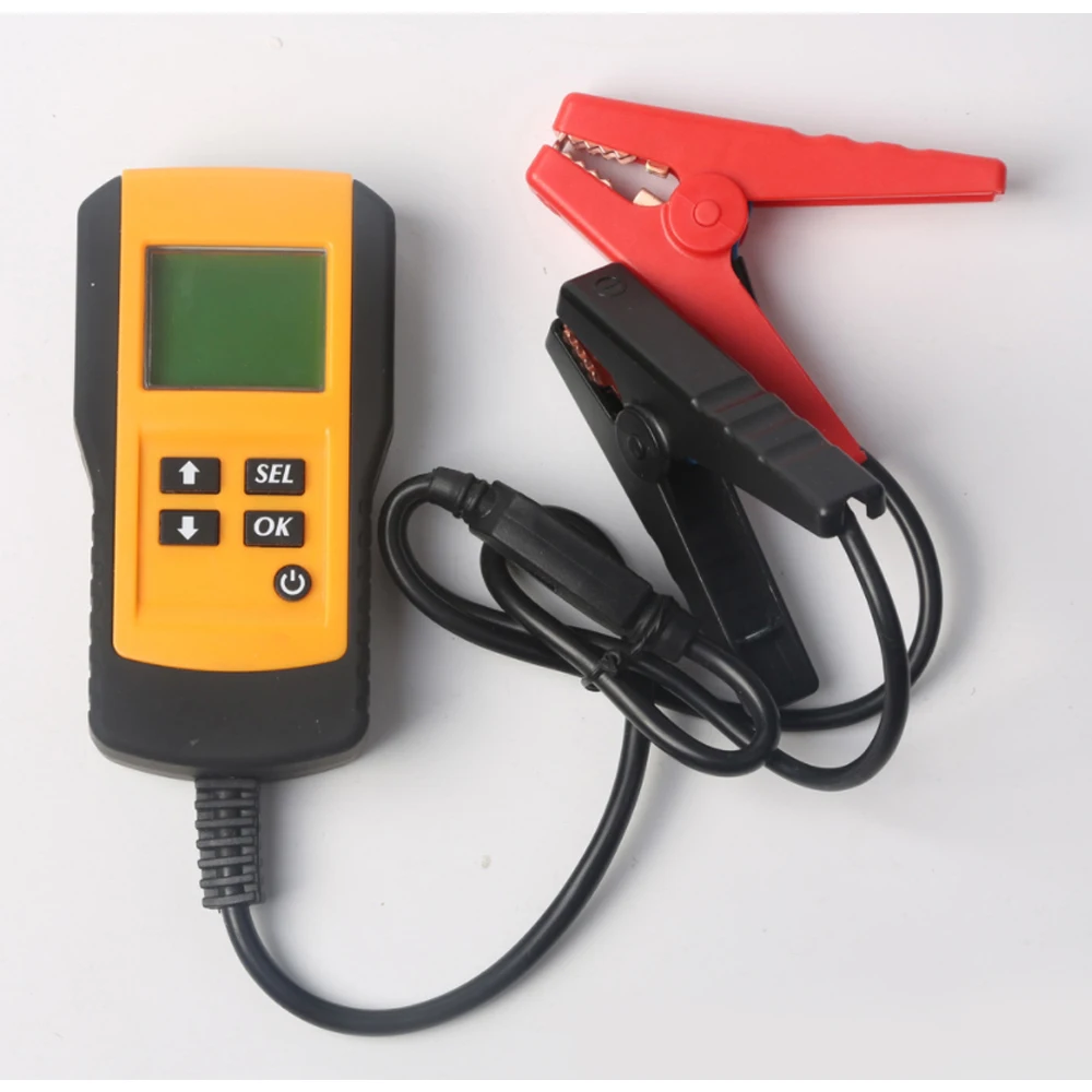 

Automobile Battery Detector Battery Test Car Charging Circut Charger Tester Digital Display Car Battery Charger Tester