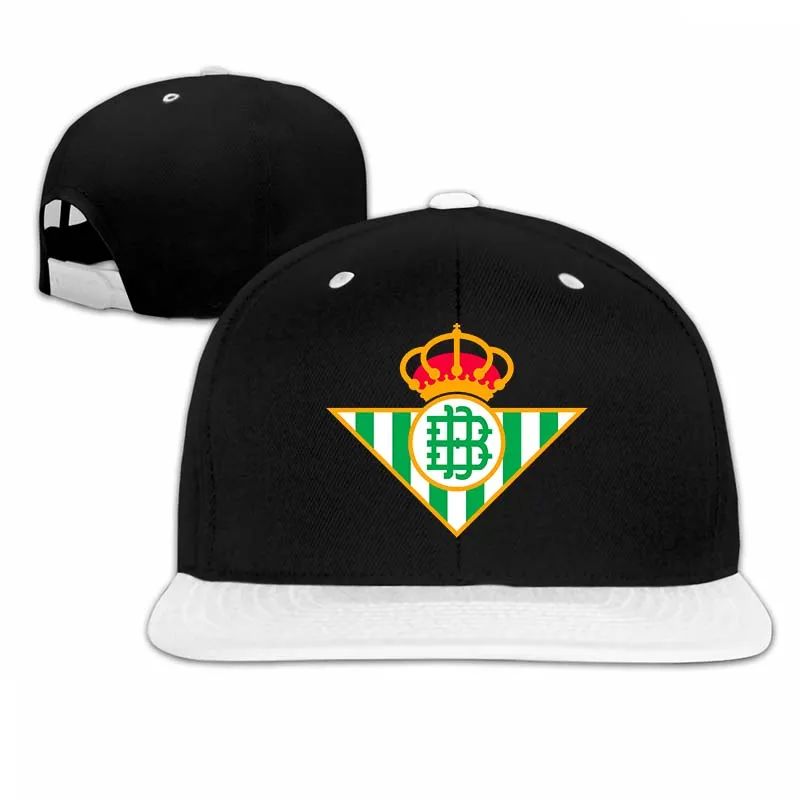 Бейсболка с логотипом Betis для мужчин и женщин, модная Регулируемая Кепка - Color: 5-White