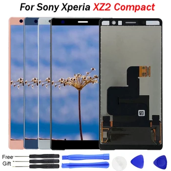 

For Sony Xperia XZ2 Compact LCD Display Touch Screen Digitizer Assembly Replacement test 5.0'' LCD For Sony XZ2 Mini Screen LCD