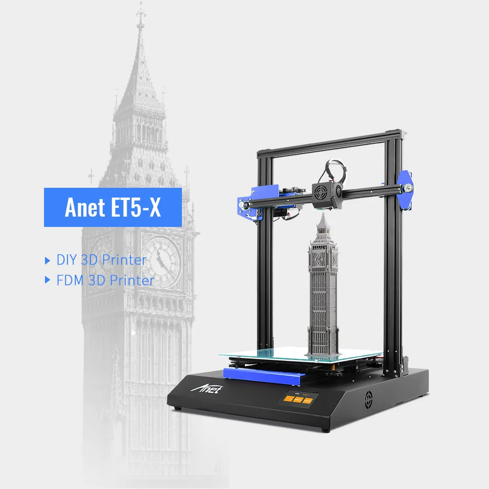 Anet ET5X/ET4/ET4Pro/ET4X DIY 3D принтер Высокая Точность Металлическая Рамка Destop большой