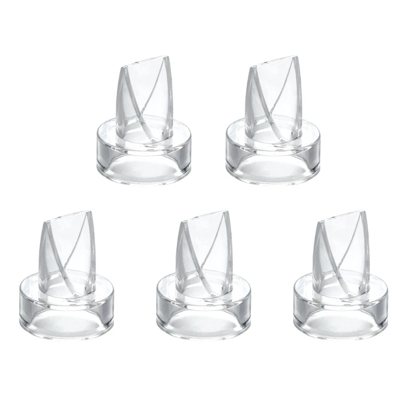 5 Pcs Silicone Duckbill Valves Electric Breastpump Parts Baby Feeding Nipple Pump Replacement Accessories