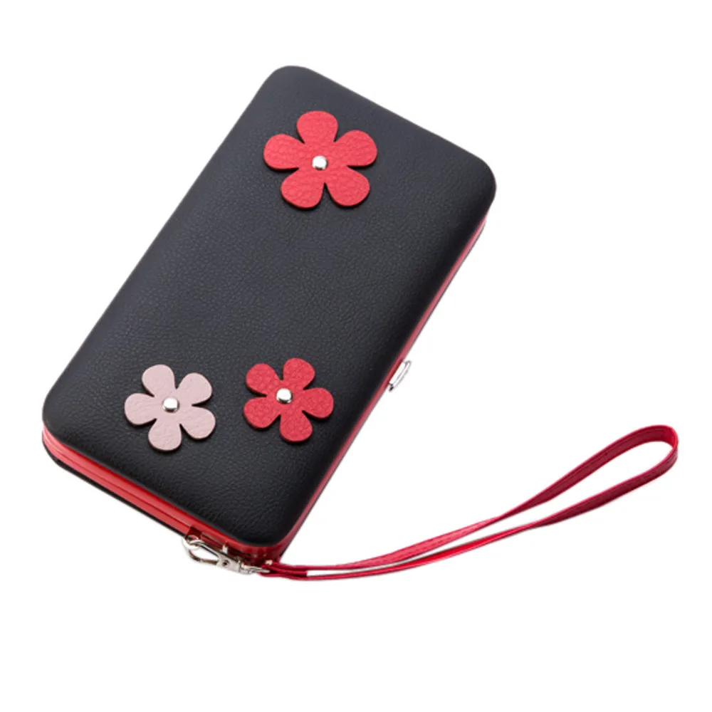 

Maison Fabre New Fashion Petal Portable Mobile Phone Wallet Luxury Wallet Women Bags Designer Wallets For Credit Cards Slim #776