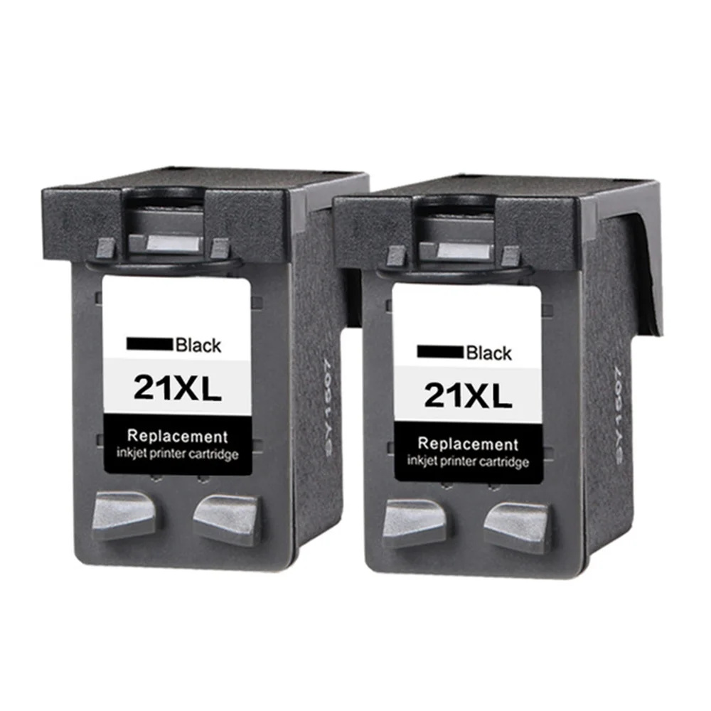black 2pcs JIAYINGCHEN Восстановленный 21 22 картридж для принтера hp/hp 21 для hp/hp 21 xl для чернильного картриджа Deskjet F2180 F2200 акция - Цвет: black 2pcs
