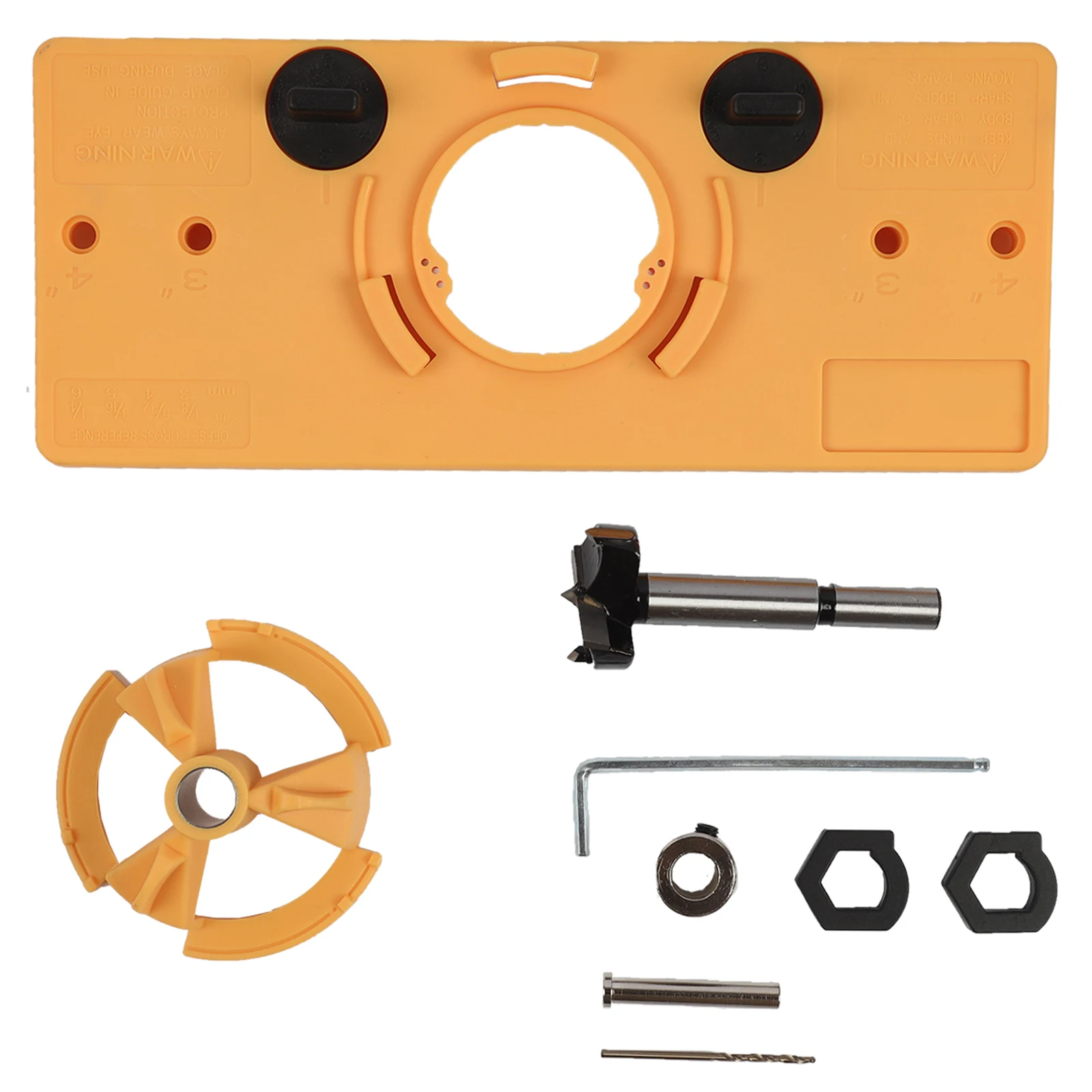 Hinge Jig 35mm Forstner Cabinet Cupboard Drill Guide Door Hinges Installation Concealed For Face Frame Set | Инструменты