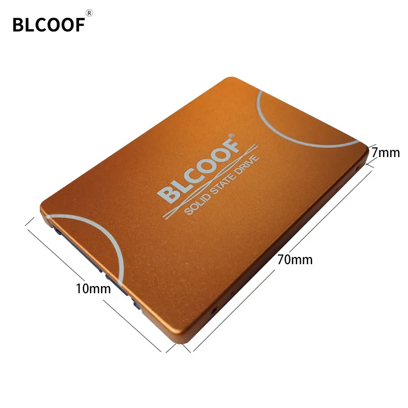 BLCOOF HDD 2,5 дюймов SATA2 SATA3 SSD 60 Гб TLC Внутренний твердотельный жесткий диск для компьютера, ноутбука, ПК/рабочего стола/сервера