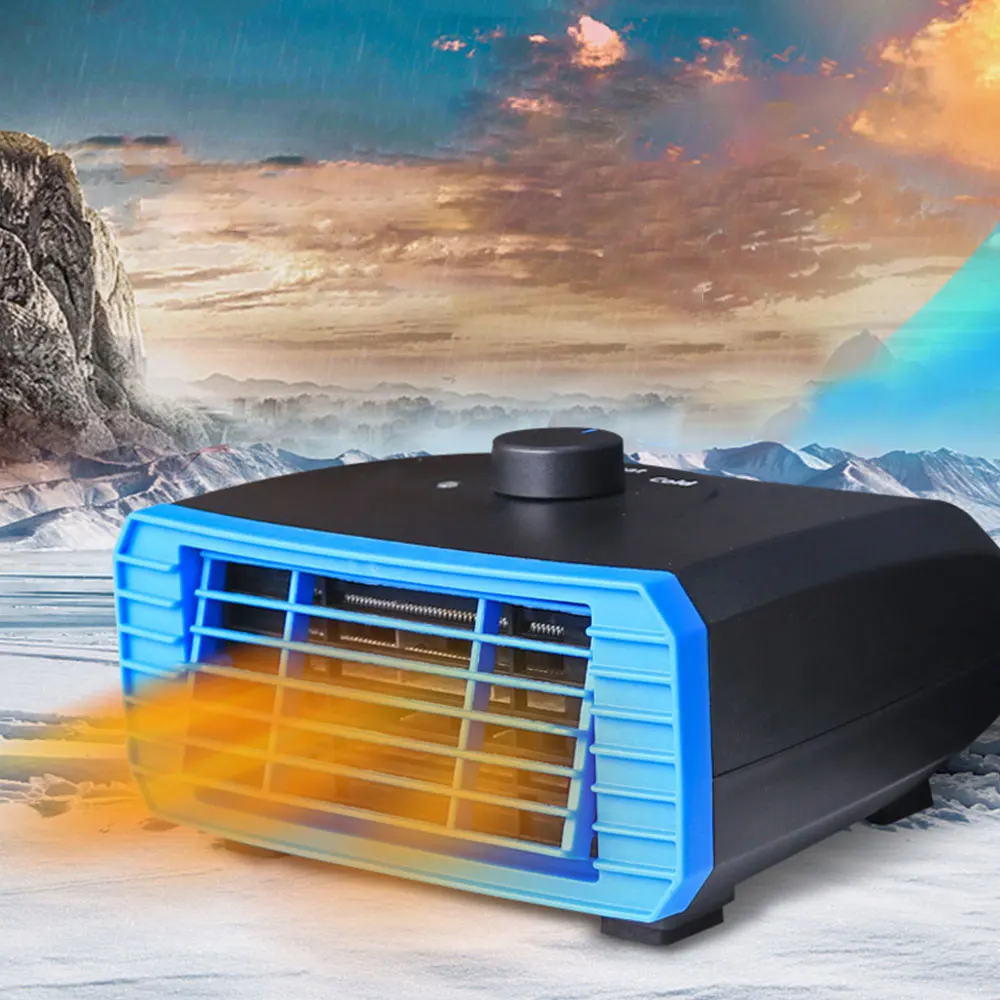 12 V/24 V автомобильный обогреватель Портативный нагреватели для автомобилей и грузовиков вентилятор охлаждения лобового стекла обогреватель Подключитесь к зажигалка