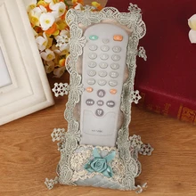 Милый мультяшный чехол с пультом дистанционного управления, силиконовый прозрачный чехол с бабочкой и пультом дистанционного управления для телевизора, тканевый пылезащитный чехол для хранения