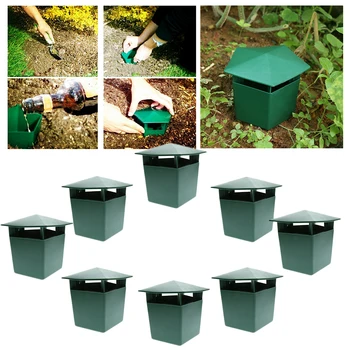 

8 Pcs Vegetable Garden Safe and Physics Snail Trap, Safe and Physics Environmental Simple Way to Catch Snail and Slugs
